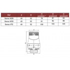 Tête thermostatique senso m28 réf r100000