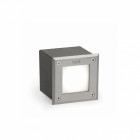 Encastrable de jardin inox led-18 h9 cm