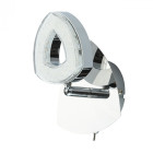 Spot chromé techno 1 ampoule 16 cm