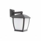 Aplique murale de jardin gris foncé wilma h32 1 ampoule
