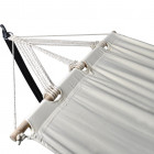 Hamac jardin 80 x 200 cm crème helloshop26 2202055