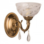 Applique murale laiton classic 1 ampoule 26 cm