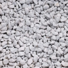 Pack 1,5 m² - galet marbre blanc carrare 15-25 mm (5 sacs = 100kg)