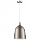 Suspension nickel satiné torquay 1 lumières Suspension nickel satiné torquay 1 lumières