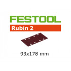 Abrasifs FESTOOL STF 93X178/8 P80 RU2 - Boite de 50 - 499063