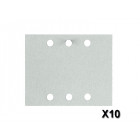 Lot de 10 Feuilles abrasives Best for Paint 115x140mm 6 Trous Gr 40 BOSCH 2608607449