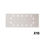 Lot de 10 Feuilles abrasives Best for Paint 115x280mm 14 Trous Gr 40 BOSCH 2608605840