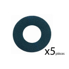 Lot de 5 disques abrasifs pour meuleuse angulaire Ø100mm Gr. 60 BOSCH 2608607394