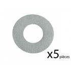 Lot de 5 disques abrasifs pour meuleuse angulaire Ø100mm Gr. 100 BOSCH 2608607398