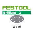 Abrasifs FESTOOL STF D150/16 P240 BR2 - Boite de 100 - 496593