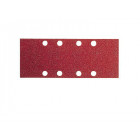 Lot de 10 feuilles abrasives Best for Wood 93x230mm 8 Trous Gr. 120 BOSCH 2608605228