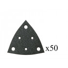 Jeu de 50 triangles abrasifs perforés Grain 240 FEIN 63717116016