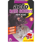 Acto rats-souris anti-rongeurs pâte appât fluo - 150grs