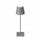 Lampe de jardin grise toc