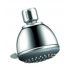 Pommeau de douche chromé ø 75 mm 4 jets angle d'inclinaison réglable