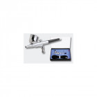 Aérographe professionnel Régulation double Buse-aiguille 0.2 0.3 0.5mm Helloshop26 2016050