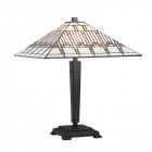 Lampe mission, verre et résine