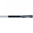 Alésoir mécanique CN à queue cylindrique, HSSE, Ø nominal : 7,70 mm, Long. totale 117 mm, Lames de 33 mm, queue Ø 8 mm