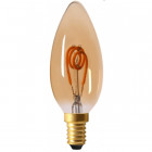 Ampoule led E14 Twisted & Loop 2 watt (eq. 10 watt) - Couleur eclairage - Blanc chaud 2100°K