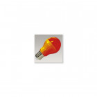 Ampoule led E27 9 watt de couleur - Couleur eclairage - Rouge