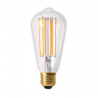 Ampoule led EDISON ST64 filament E27 dimmable 4 watt (eq. 30 watt) ambré - Finition - Claire