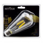 Ampoule led filament claire st64 culot e27