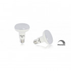 Ampoule led R80 E27 10 watt (eq. 100 watt) - Dimmable - Couleur eclairage - Blanc chaud 3000°K