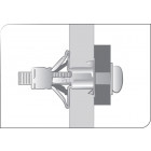 Boîte de 50 Chevilles placo Spyder M6x37 SCELL-IT - Ép.6-12 - Sans vis perçage 12 mm - 8E-SV