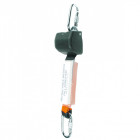Antichute a rappel singer longe retractable 50 mm de large + absorbeur log max 2,25 m avec carte enrouleur