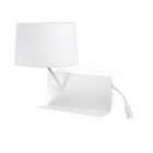 Aplique murale blanche handy 1 ampoule