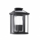 Aplique murale de jardin noire ceres 1 ampoule