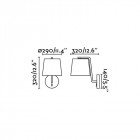 applique murale nickel satiné berni h32 cm 1 ampoule