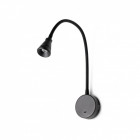 Aplique murale noire bel