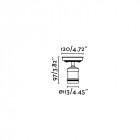 applique murale or art 1 ampoule