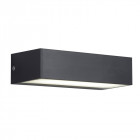 Applique 12w led outdoor, polycarbonate, anthracite