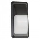 Applique 23 cm led outdoor, fonte d'aluminium et polycarbonate