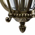 Applique d'extérieur laiton street 3 ampoules 28 cm