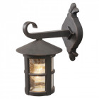 Applique d'extérieur noire street 1 ampoule 23 cm