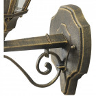 Applique d'extérieur noire street 1 ampoule 26 cm