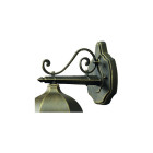 Applique d'extérieur noire street 1 ampoule 26 cm