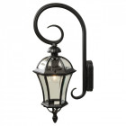Applique d'extérieur noire street 1 ampoule 70 cm
