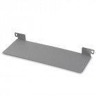 Applique halogène nemesis, aluminium et verre, gris