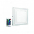 Applique led color+ - plafonnier carré 400mm 42 watt