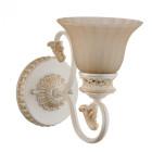 Applique murale beige country 1 ampoule 26 cm