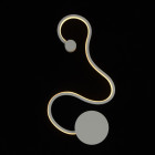 Applique murale blanche techno   3.5 cm