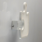 Applique murale blanche techno   8 cm