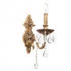 Applique murale laiton classic 1 ampoule 26 cm