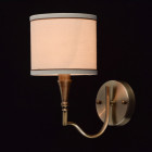 Applique murale laiton elegance 1 ampoule 26 cm