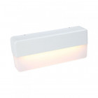 Applique murale led 12 watt 230v droite ip65 - couleur - blanc chaud 3000°k, finition au choix