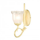 Applique olivia, ivoire et or